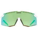Sportovní brýle Uvex  Pace Stage Cv White Matt/Mir. Green  (S5330528886)