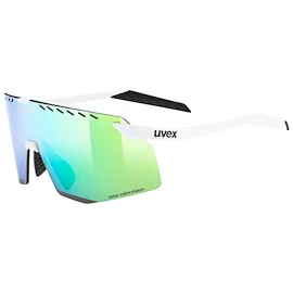 Sportovní brýle Uvex Pace Stage Cv White Matt/Mir. Green (S5330528886)