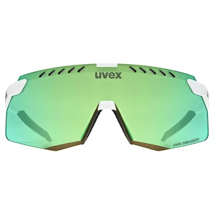 Sportovní brýle Uvex  Pace Stage S Cv White Matt/Mir.Green  (S5330738886)