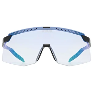 Sportovní brýle Uvex  Pace Stage V Black Matt/Mir.Blue (S5330832204)