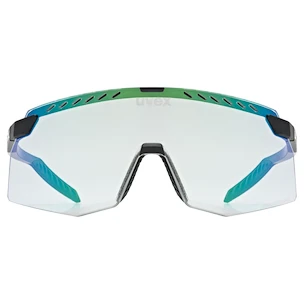 Sportovní brýle Uvex  Pace Stage V Black Matt/Mir.Green (S5330832207)