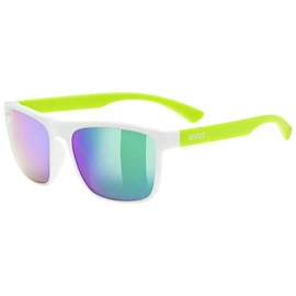 Sportovní brýle Uvex Rookie White-Lime M./Mir.Green (S5330775616)