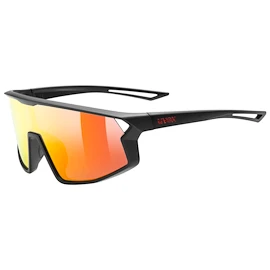 Sportovní brýle Uvex Skyryse Jr. Black Matt/Mir.Red (S5330762216)