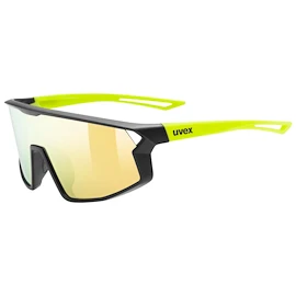 Sportovní brýle Uvex Skyryse Jr. Black-Yellow Matt/Mir.Yellow (S5330762616)