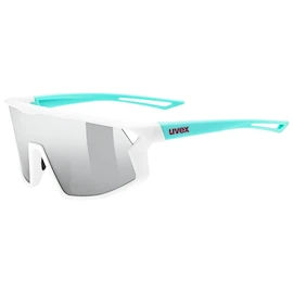 Sportovní brýle Uvex Skyryse Jr. White-Green/Mir.Silver (S5330768716)
