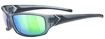 Sportovní brýle Uvex Sportstyle 211 Smoke Mat/Mirror Green (Cat. 3)