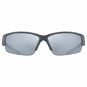 Sportovní brýle Uvex Sportstyle 215 Grey Mat/Litemirror Silver (Cat. 3)