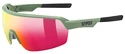Sportovní brýle Uvex  Sportstyle 227 Olive Mat/Mirror Red (Cat. 3)