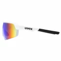 Sportovní brýle Uvex  Sportstyle 227 White Mat/Mirror Blue (Cat. 3)