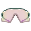 Sportovní brýle Uvex  Sportstyle 228 Moss Rose Mat/Mirror Rose (Cat. 2)