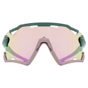 Sportovní brýle Uvex  Sportstyle 228 Moss Rose Mat/Mirror Rose (Cat. 2)