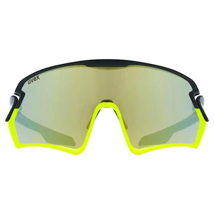 Sportovní brýle Uvex  Sportstyle 231 Black Lime Mat / Mirror Yellow (S5320652616)
