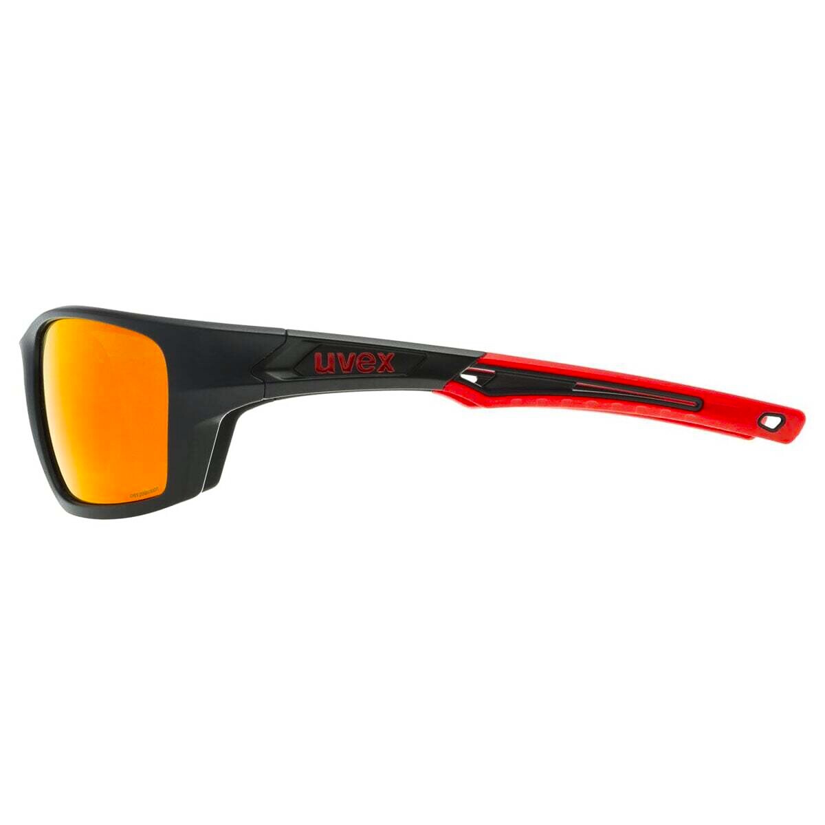 Sportovní brýle Uvex Sportstyle 232 P MAT Black/Red - thumb (3)