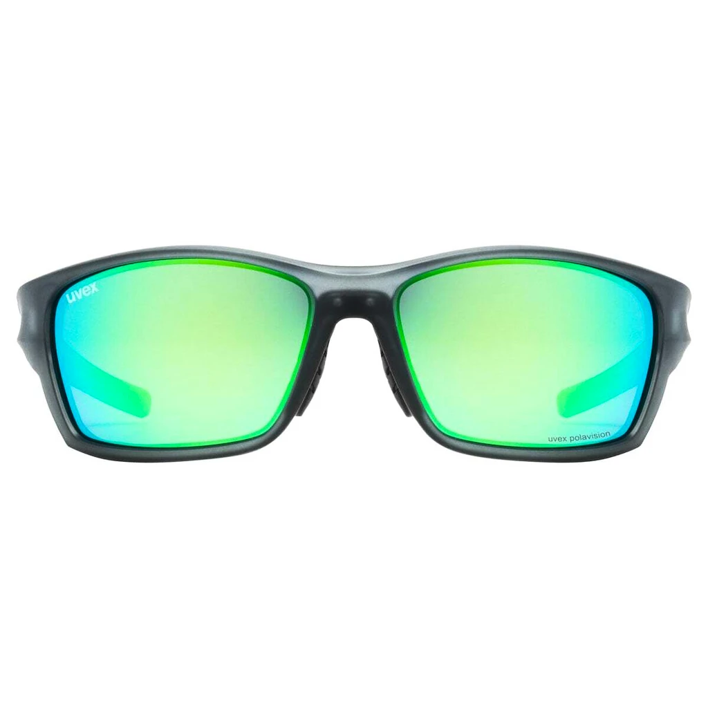 Sportovní brýle Uvex Sportstyle 232 P MAT Smoke/Green