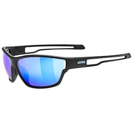 Sportovní brýle Uvex Sportstyle 806 Black Matt/Mir.Blue (S5330872214)