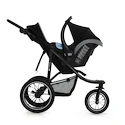Sportovní kočárek Kinderkraft Helsi 2 Black