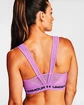 Sportovní podprsenka Under Armour Armour Mid Crossback MF Bra fialová