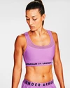 Sportovní podprsenka Under Armour Armour Mid Crossback MF Bra fialová