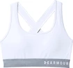 Sportovní podprsenka Under Armour Mid Crossback bílá