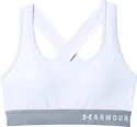 Sportovní podprsenka Under Armour Mid Crossback bílá