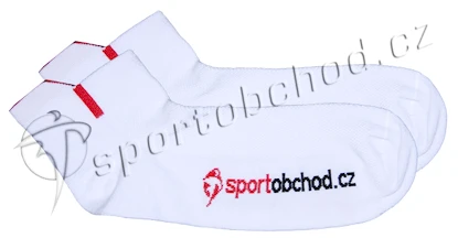 Sportovní ponožky Profivent Squash White - krátké bílé