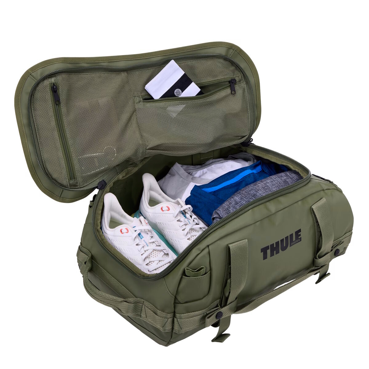 Sportovní taška Thule Chasm Recycled Duffel 30L - Olivine - thumb (2)