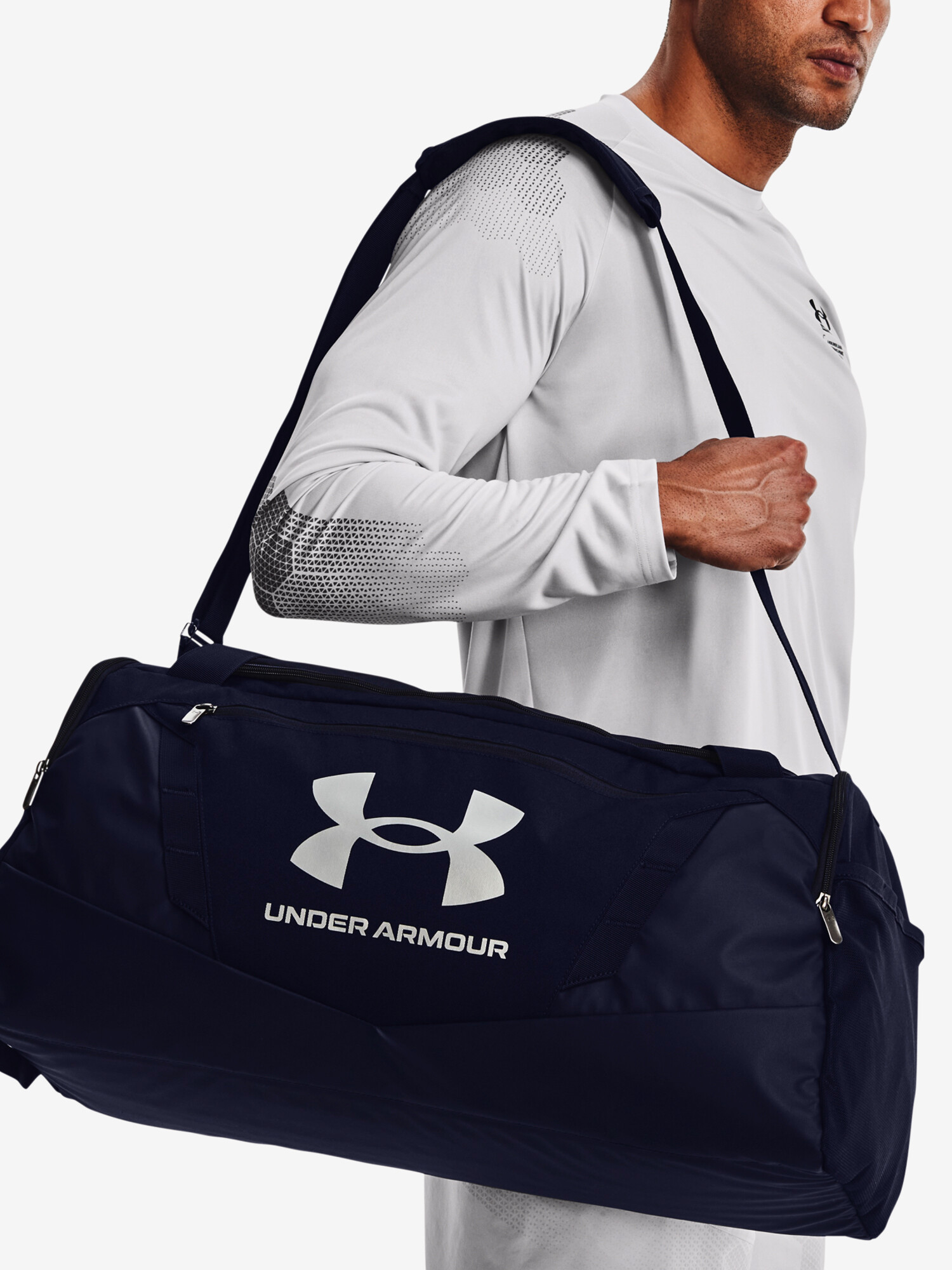 Sportovní taška Under Armour  Undeniable 5.0 Duffle MD Midnight Navy - thumb (1)