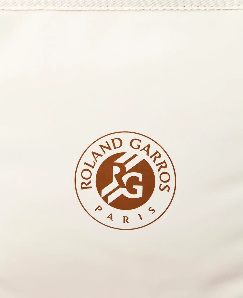 Sportovní taška Wilson  Roland Garros 2025 Small Duffel Cream/Clay