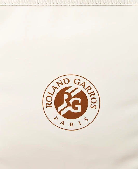 Sportovní taška Wilson  Roland Garros 2025 Small Duffel Cream/Clay