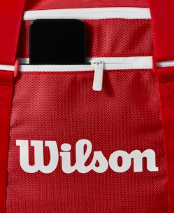Sportovní taška Wilson  Super Tour Red Small Duffel 2025