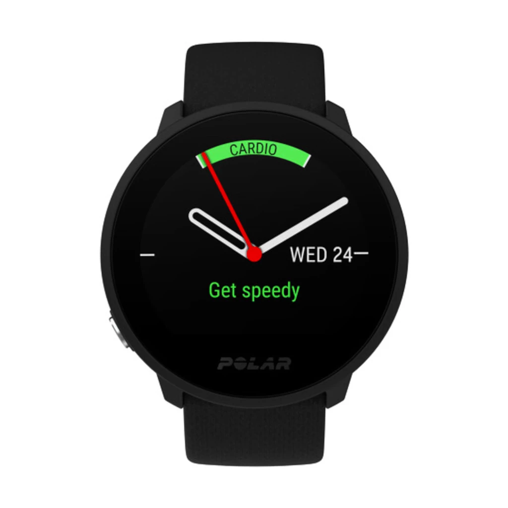 Sporttester Polar Unite black