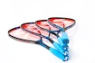 Squashová raketa Salming  Fusione Feather Racket Black/Cyan