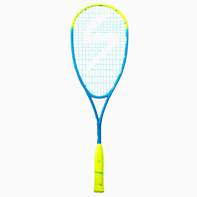 Squashová raketa Salming  Fusione Powerlite Racket Blue/Yellow