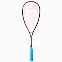 Squashová raketa Salming  Grit Feather Racket Black/Cyan