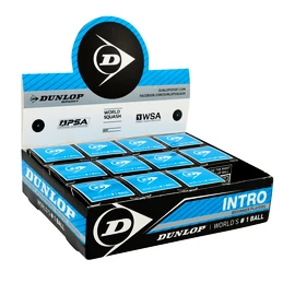 Squashový míček Dunlop Intro (12 Pack)