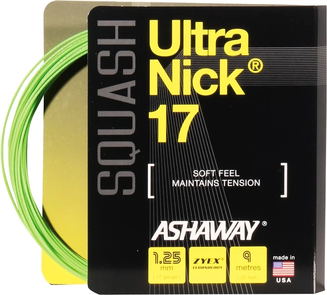 Squashový výplet Ashaway  UltraNick 17 (9m)