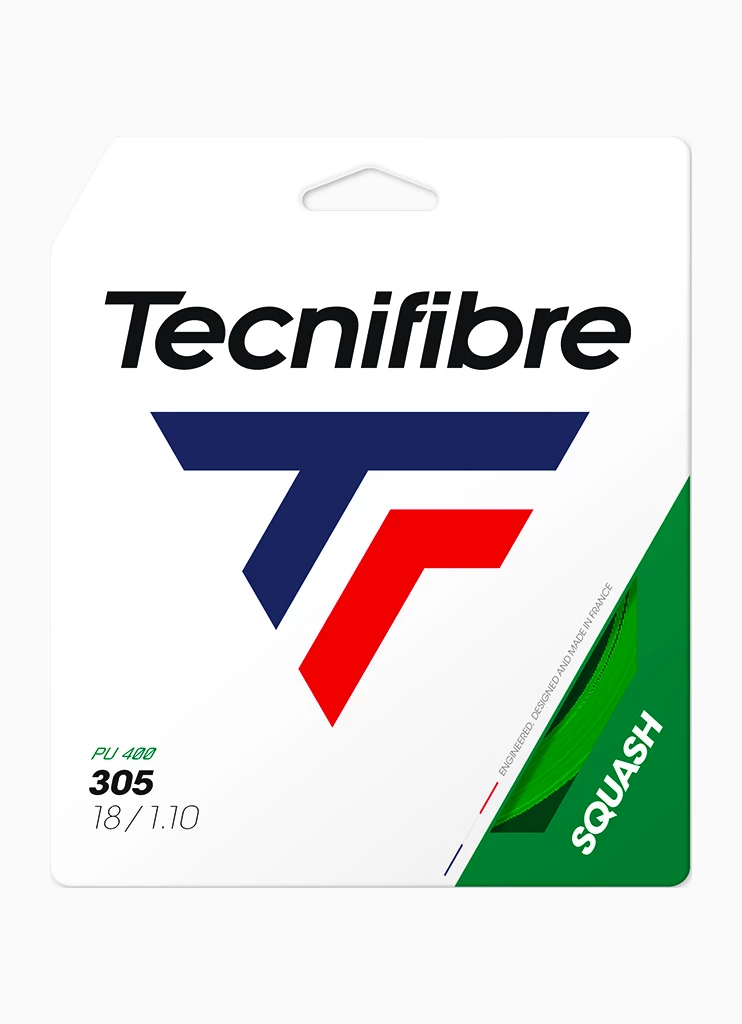 Squashový výplet Tecnifibre  String 305 Squash Green 1,10 mm