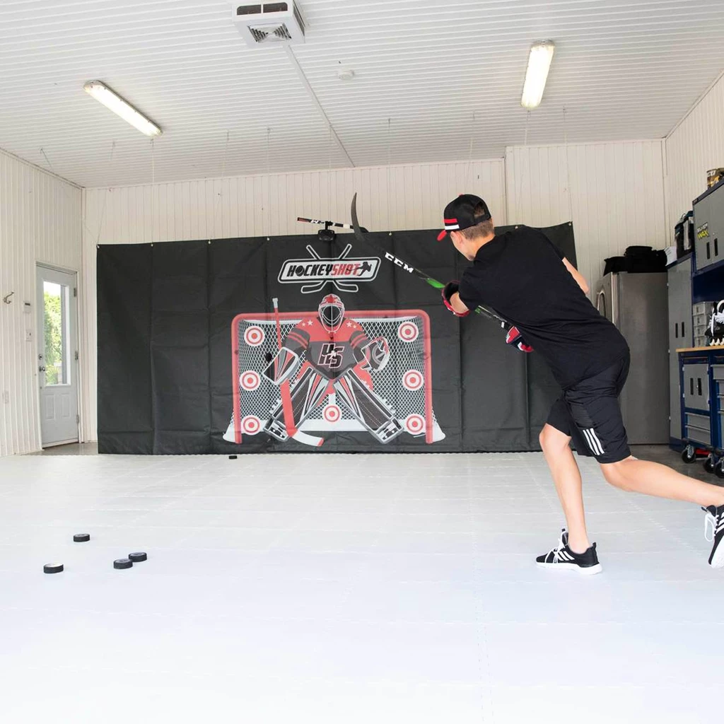 Střelecká plachta Hockeyshot  Shooting Tarp 2.0 (2,13m x 4,88m)