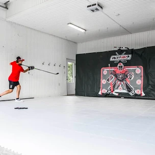 Střelecká plachta Hockeyshot  Shooting Tarp 2.0 (2,13m x 4,88m)