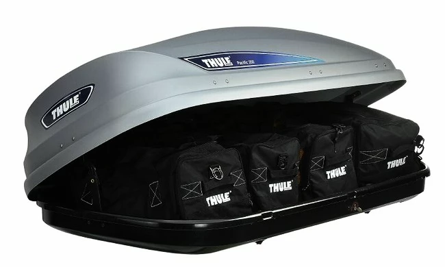 Střešní box Thule Pacific 100 DS stříbrný aeroskin
