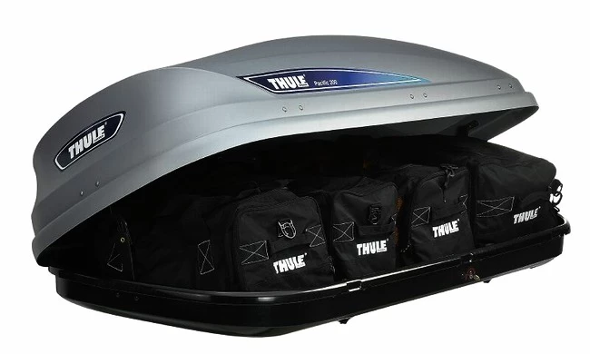 Střešní box Thule Pacific 100 DS stříbrný aeroskin