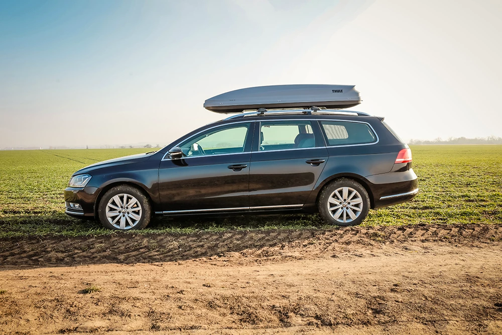 Střešní box Thule Pacific 500 šedý aeroskin