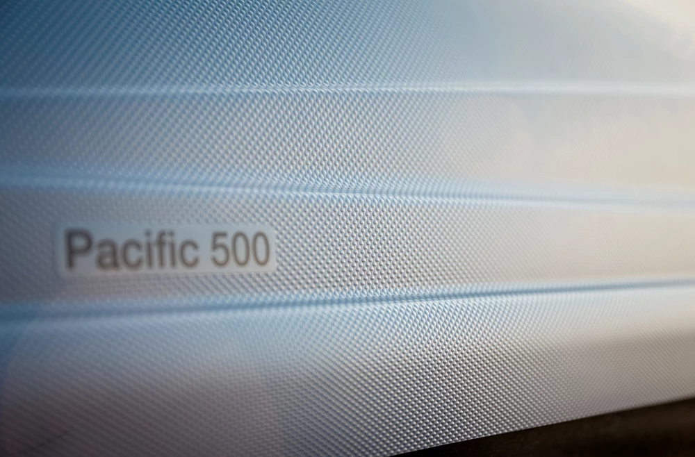 Střešní box Thule Pacific 500 šedý aeroskin
