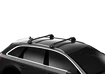 Střešní nosič Edge černý pro Mercedes-Benz GLC 5-dr SUV s integrovanými střešními podélníky 2015+