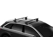 Střešní nosič Thule s hliníkovou EVO tyčí černý BMW 2-Series Active Tourer (U06) 5-dr MPV s integrovanými střešními podélníky 22+