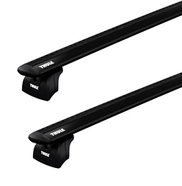 Střešní nosič Thule s hliníkovou EVO tyčí černý Great Wall Hover 5 5-dr SUV s pevnými body 11-24