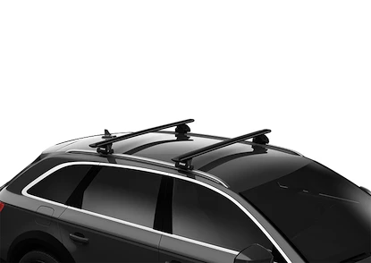 Střešní nosič Thule s hliníkovou EVO tyčí černý Jeep Grand Cherokee L 5-dr SUV s integrovanými střešními podélníky 21-24