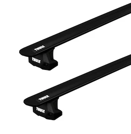 Střešní nosič Thule s hliníkovou EVO tyčí černý Rivian R1T 4-dr Pickup s pevnými body 22-24
