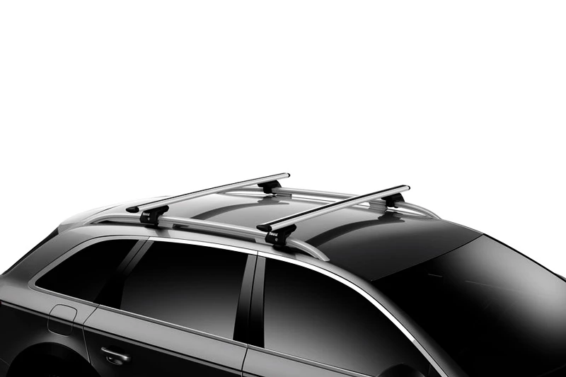 Střešní nosič Thule s hliníkovou EVO tyčí Volkswagen Caddy Maxi (Mk. V) 5-dr Van se střešními podélníky (hagusy) 21-23