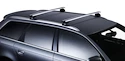 Střešní nosič Thule s hliníkovou tyčí BMW 1-series 3-dr Hatchback s pevnými body 07+